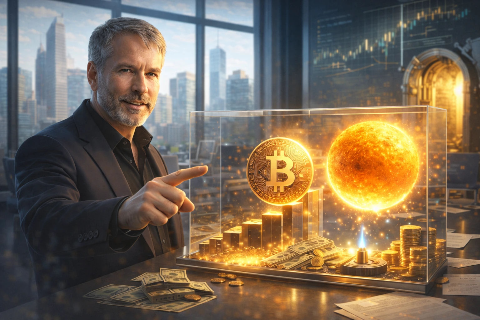 Michael Saylor Hints 'Bigger Orange' as Strategy May Add Over $1.25B in Bitcoin