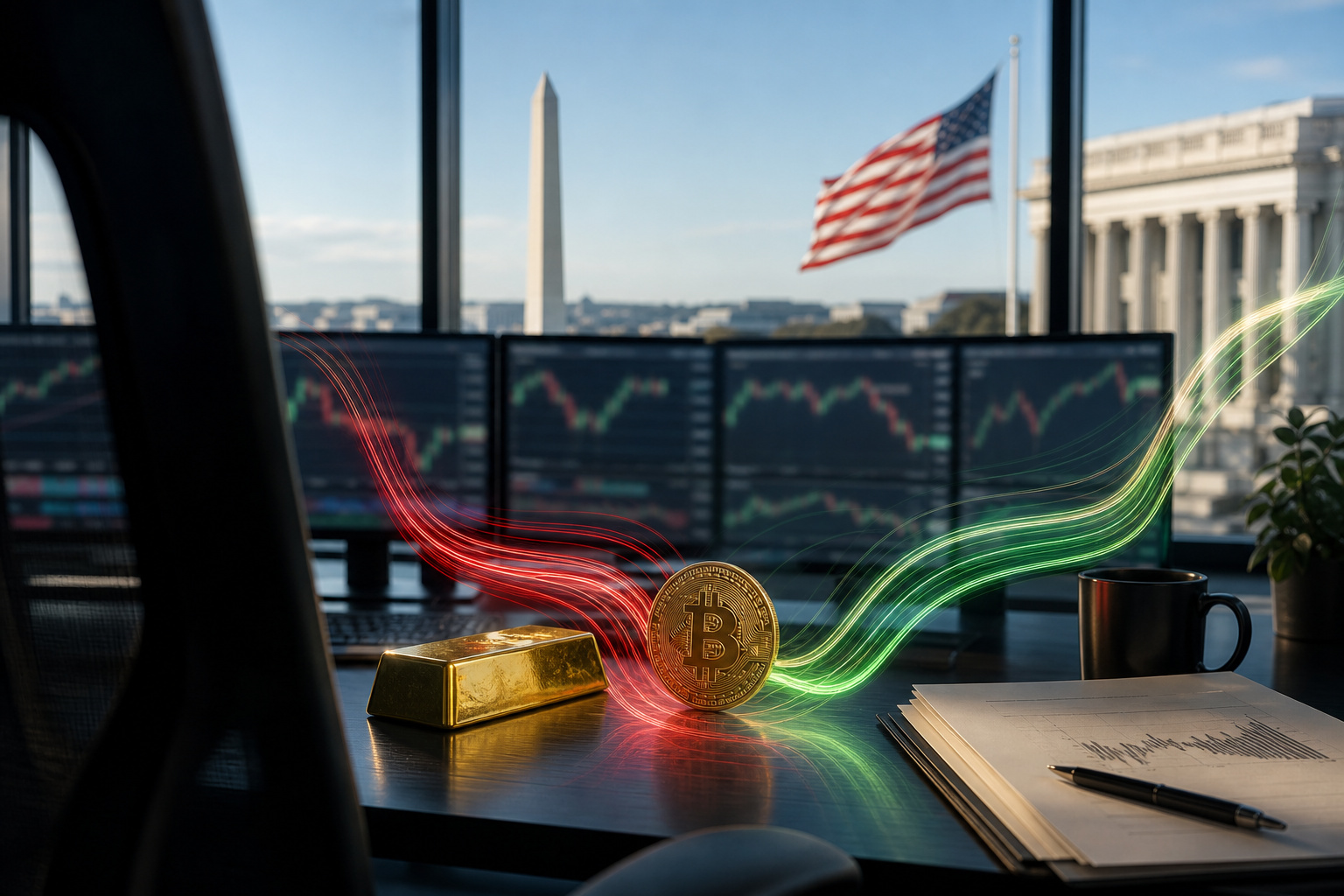 US CPI Triggers Quick Dip, Then Rebound, in Crypto, Gold and US Futures