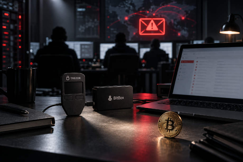 Joe Burnett:Trezor 与 BitBox 邮件基础设施疑似遭入侵