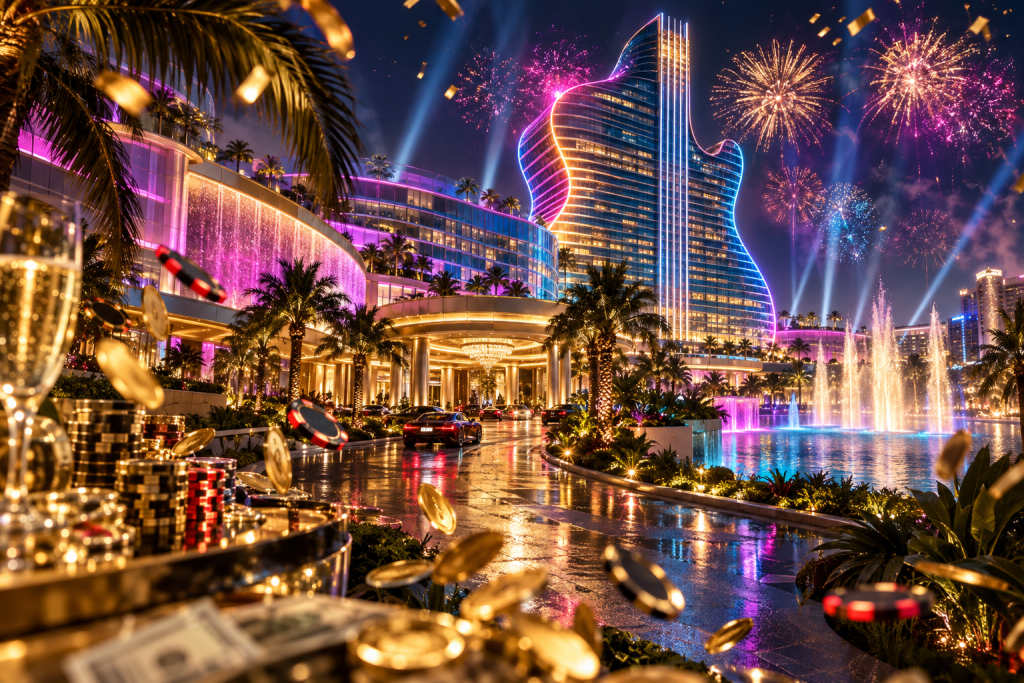 Hard Rock Casino Miami:固定地点能确认什么,距离数据又不能给出什么