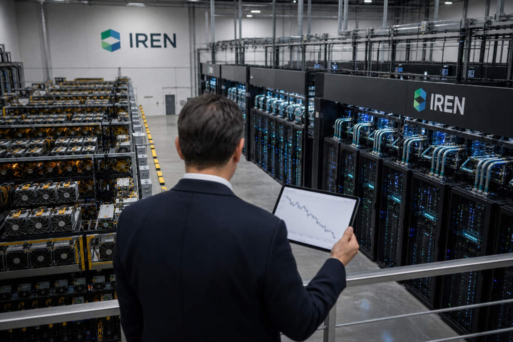 IREN AI云收入首超比特币挖矿,转型成本上升拖累股价