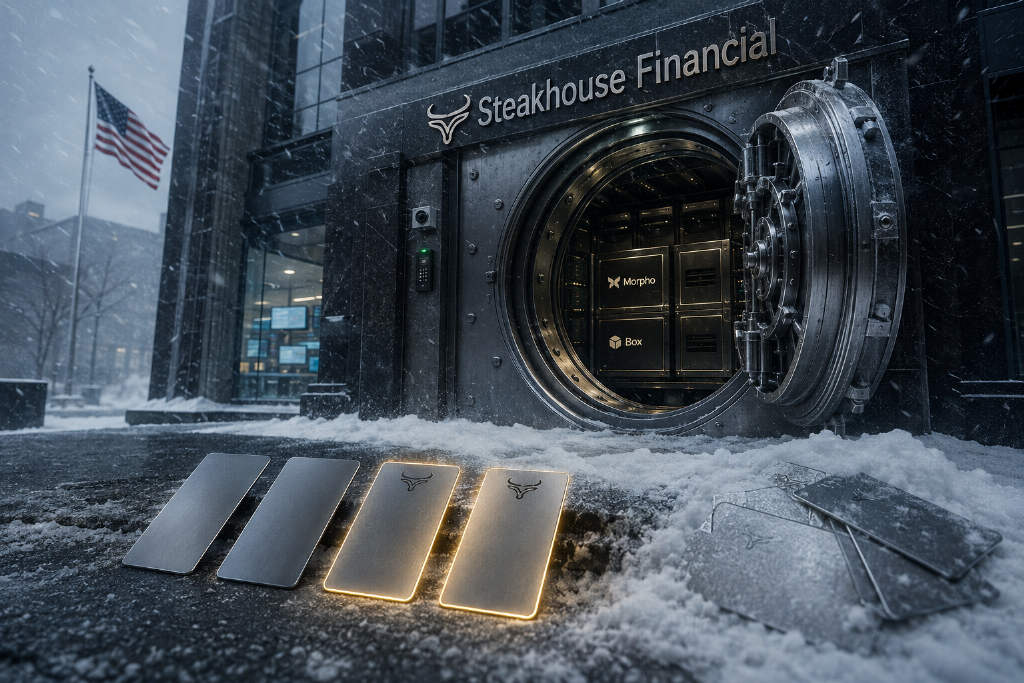 Steakhouse Financial 对旗下 Morpho 及 Box 金库执行安全加固