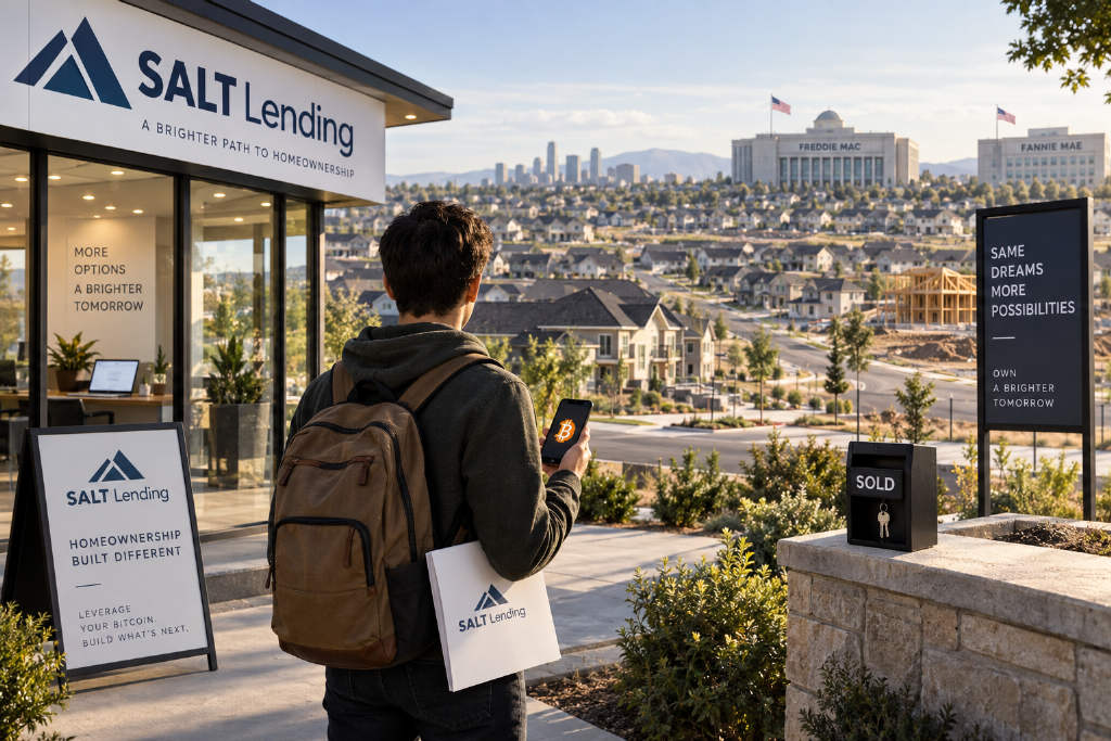 SALT Lending’s Hunter Albright links housing affordability to Bitcoin-backed borrowing for Gen Z