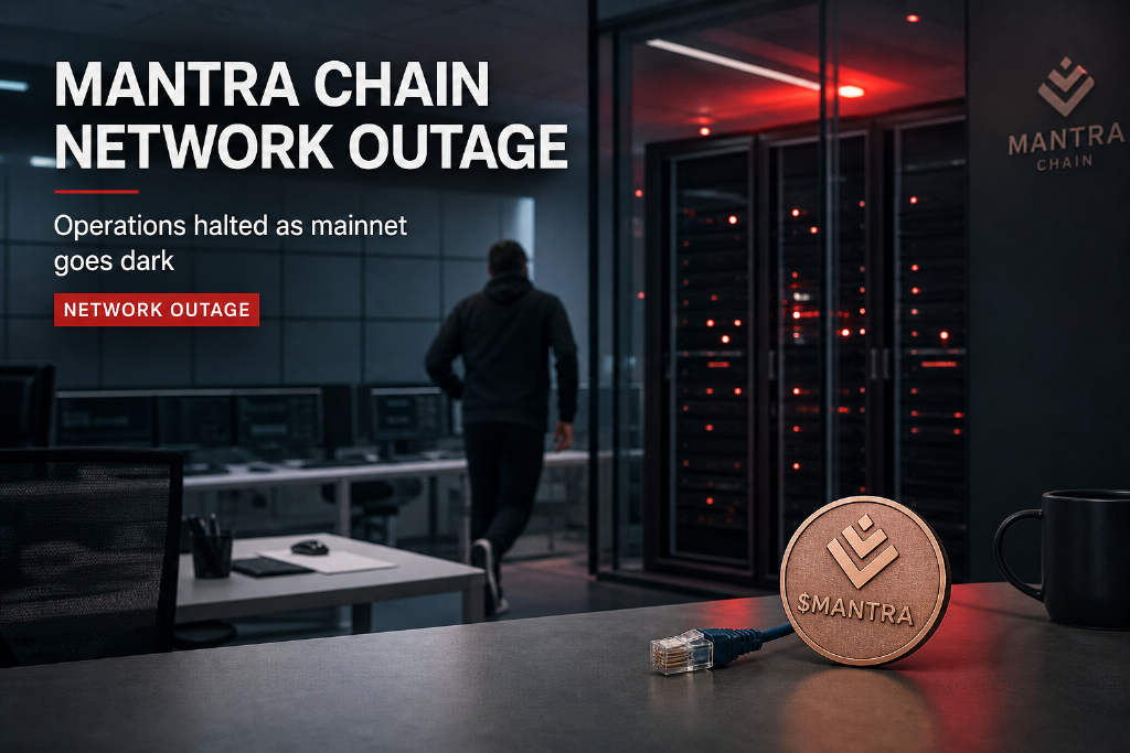 MANTRA Chain halts after exploit as $MANTRA drops 18.5% to a record low