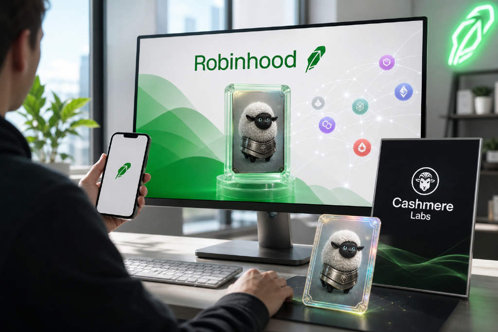 Cashmere Labs 将在 Robinhood Chain 推出免费铸造 NFT