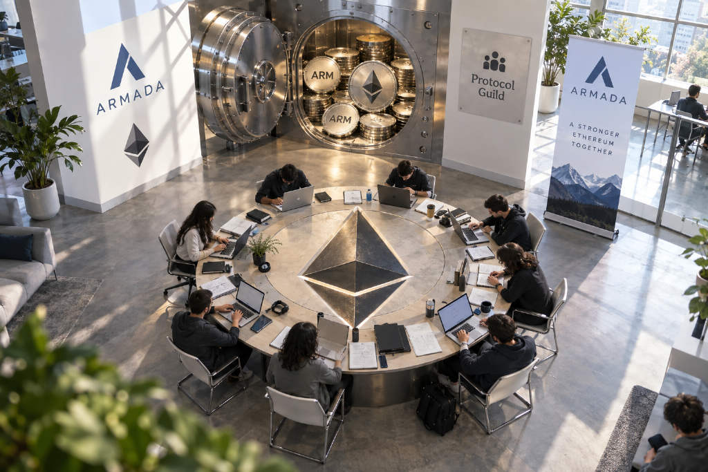 Armada 承诺拿出 1% ARM 供应支持以太坊核心贡献者