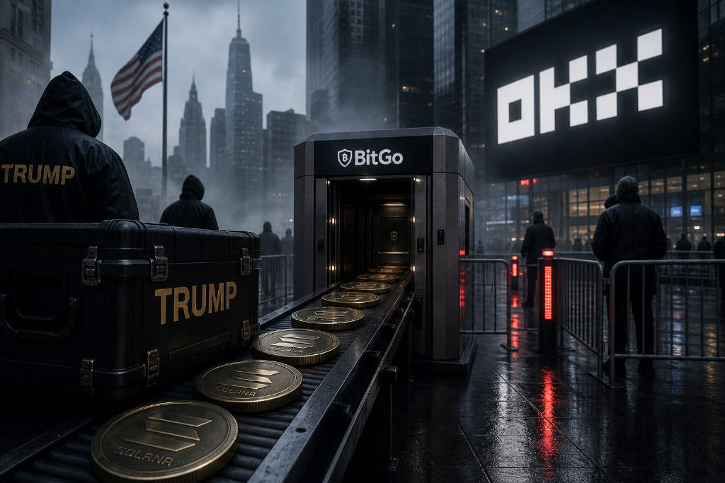 余烬:TRUMP 团队地址经 BitGo 向 OKX 转入 383.7 万枚 SOL