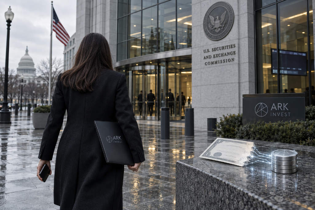 ARK Seeks SEC Relief to Put Fund Shares On-Chain as Tokenized Securities Path Takes Shape