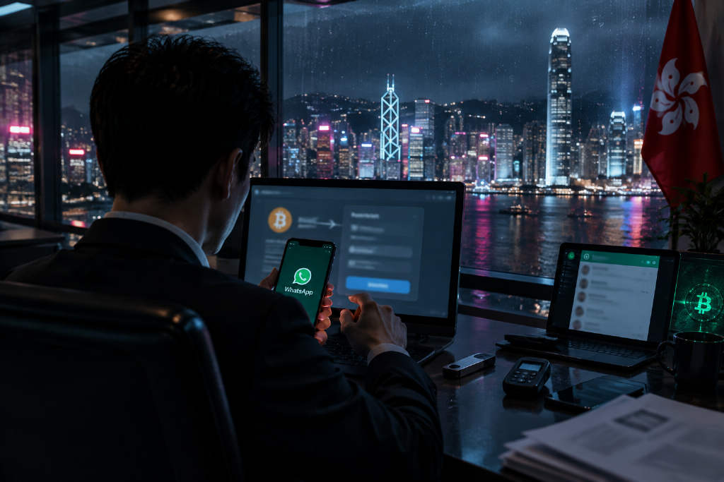 香港两周逾150宗 WhatsApp 劫持案,一虚拟货币兑换公司被骗超400万港元
