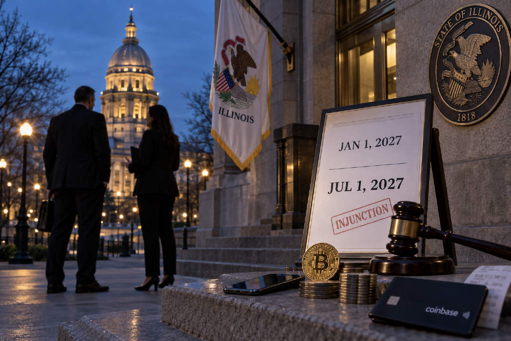 Illinois Moves to Delay Crypto Tax Until July 2027 Pending Court Approval