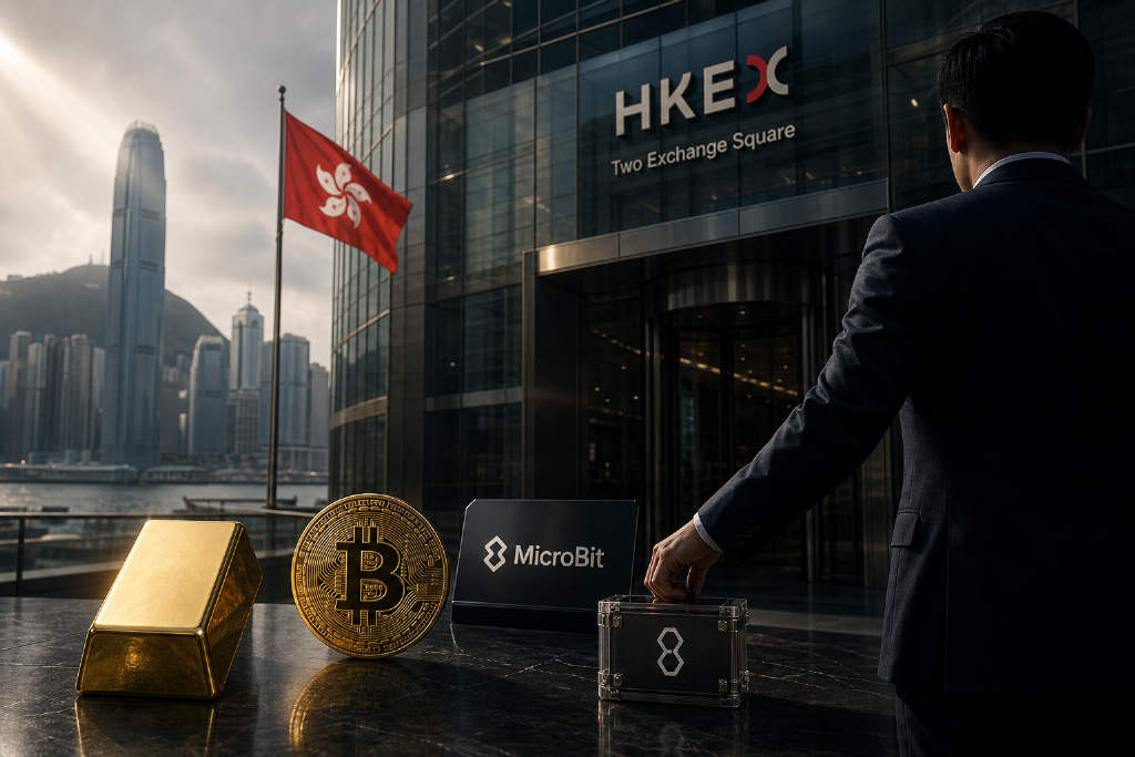 MicroBit比特币及黄金价值ETF在港交所上市