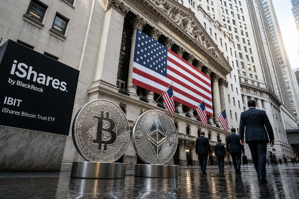 美国比特币与以太坊现货 ETF 连续三周净流入
