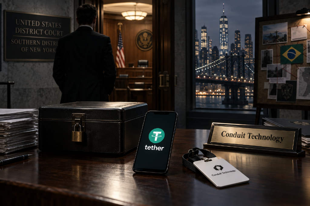 Conduit sues Tether over $2.76 million freeze, says Brazilian police never flagged its wallet