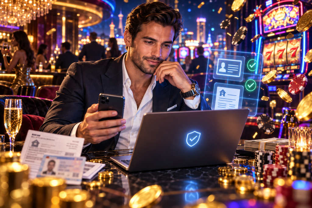 Address Verification at an Online Casino
