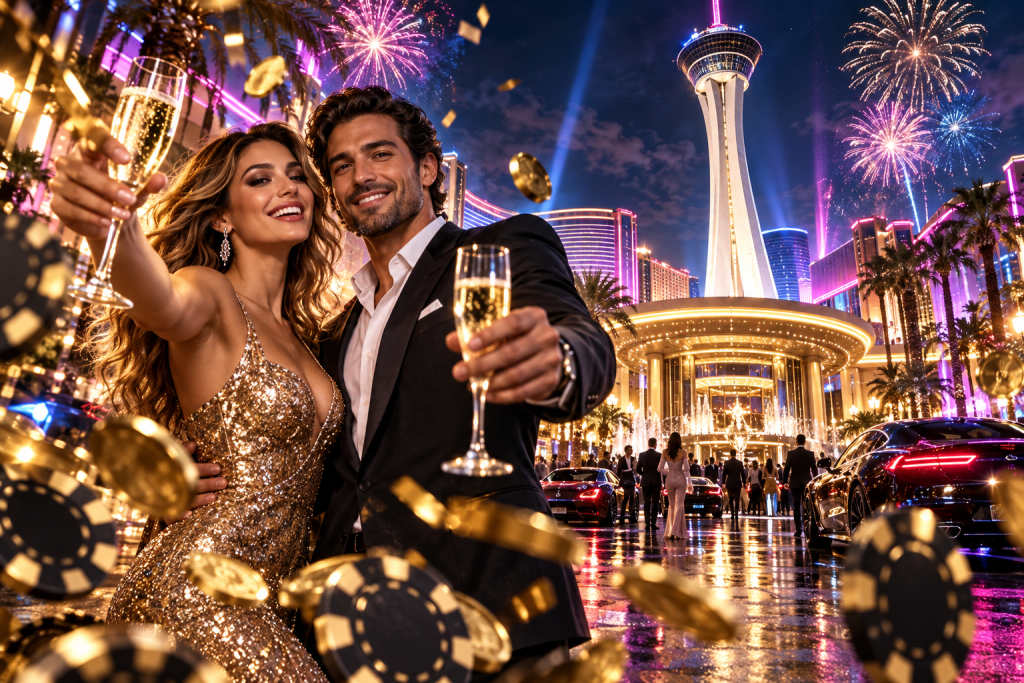Stratosphere Casino Las Vegas Nevada:固定位置与直线距离