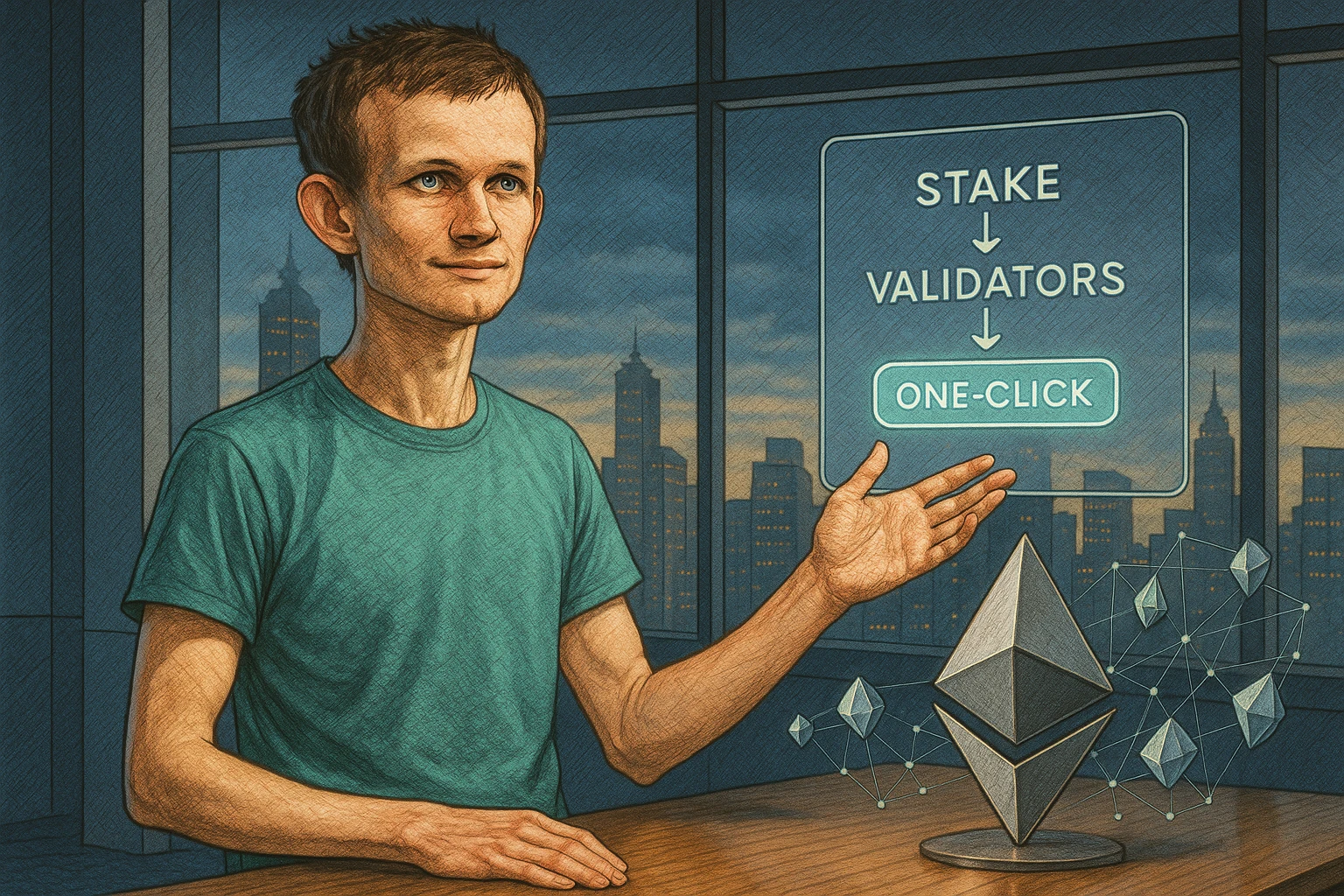 Vitalik披露基金会用DVT-lite质押7.2万枚ETH,瞄准机构一键参与