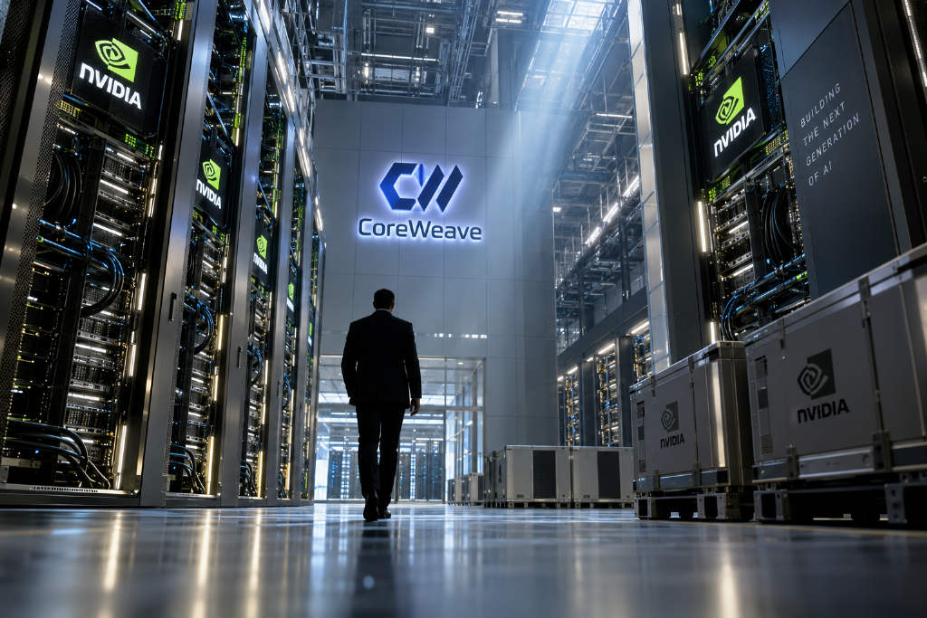 黄仁勋称 CoreWeave 实力增强且资本成本下降