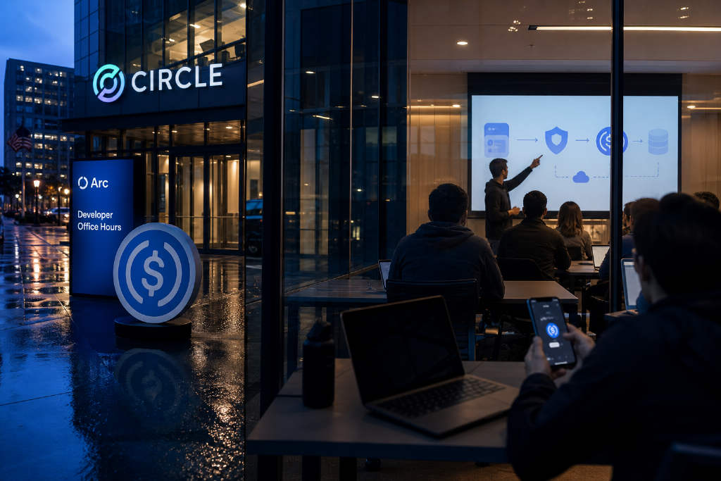 Circle 旗下 Arc 将于 9 月 3 日举办 Technical Office Hours,聚焦账户抽象与钱包