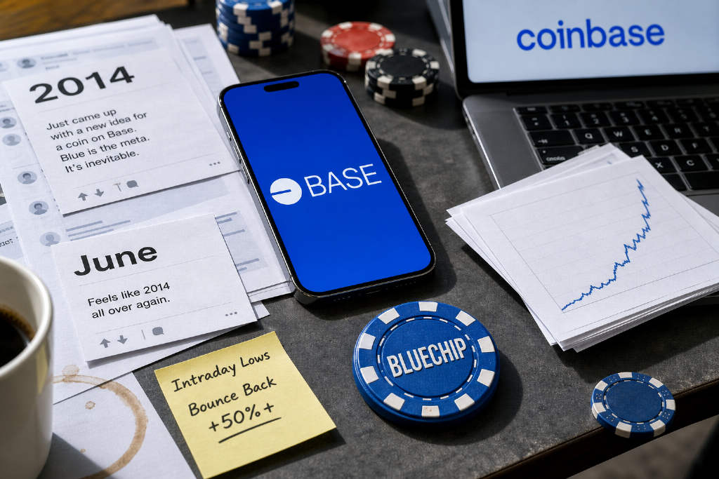 Base Meme币BLUECHIP市值一度突破1200万美元