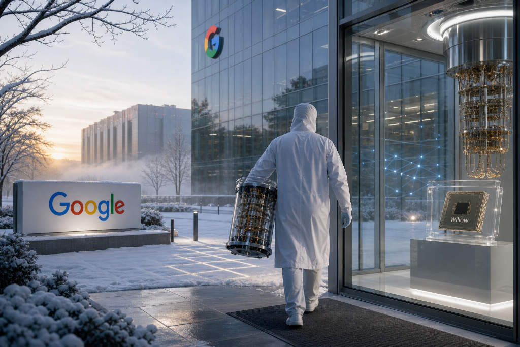 Google Willow 量子芯片完成基准测试并推进纠错