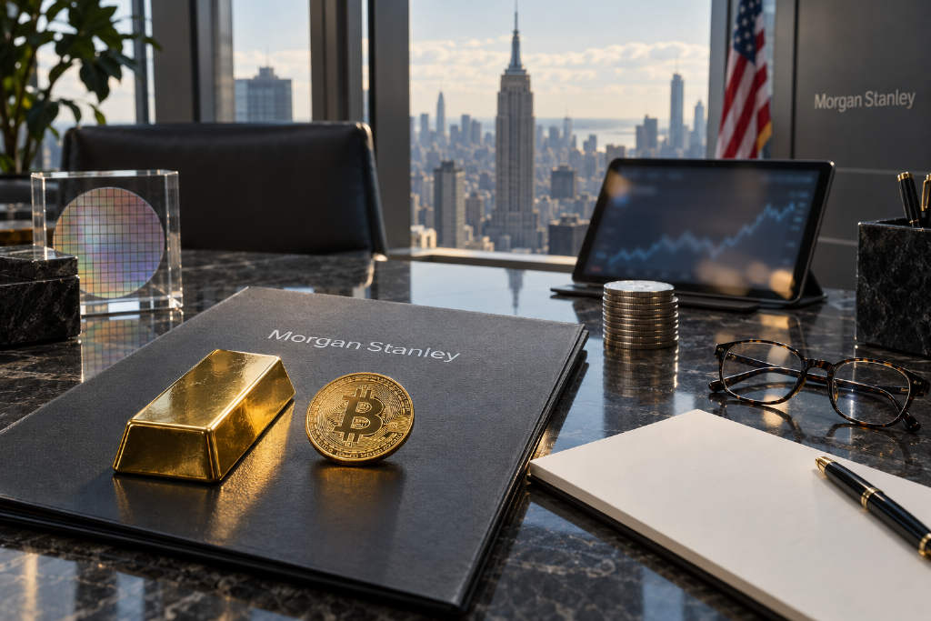 Morgan Stanley’s Amy Oldenburg says Bitcoin’s digital gold case is strong, but wants it to trade more like gold