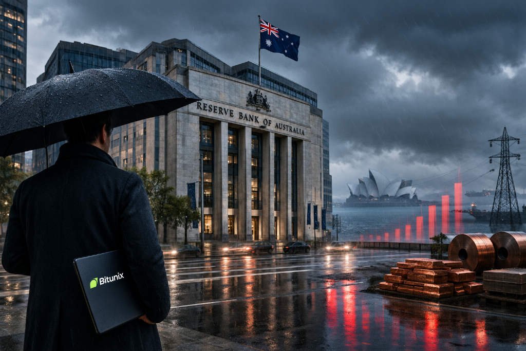 Bitunix analyst says RBA rate hike to 4.60% could keep global tightening in place longer