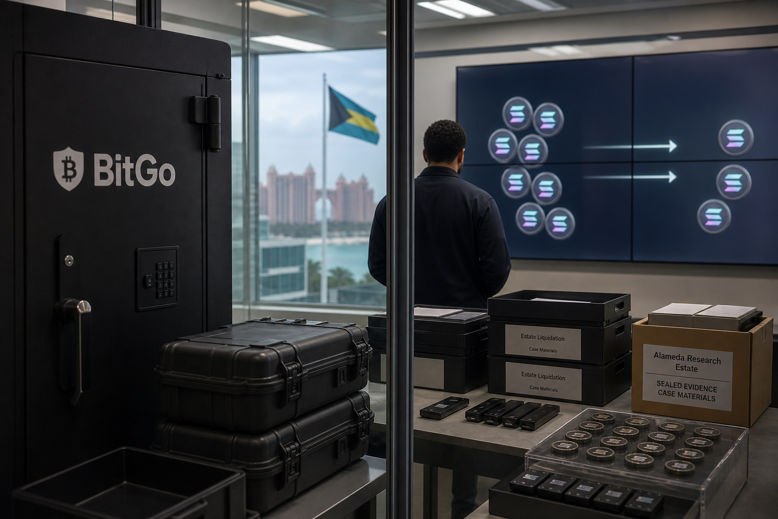 Alameda关联地址向BitGo转出825万美元SOL,或用于FTX赔付