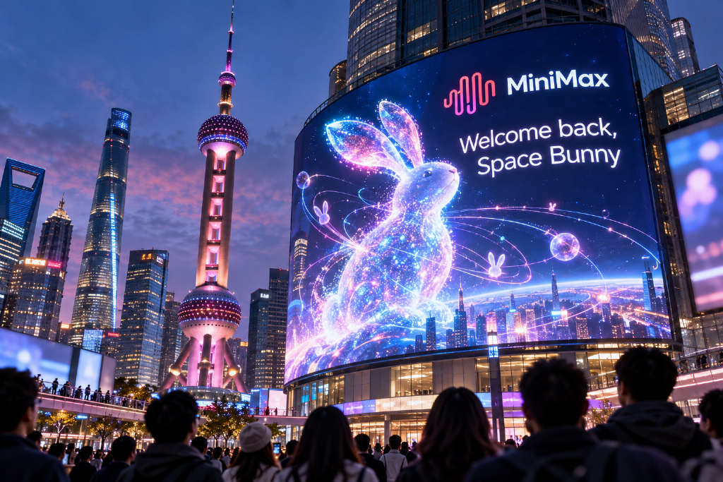 MiniMax短视频被视为认领匿名模型Space Bunny