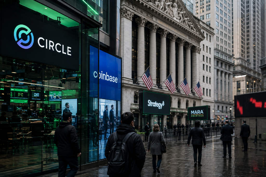 美股三指齐涨,Circle、Coinbase等加密概念股大幅走强