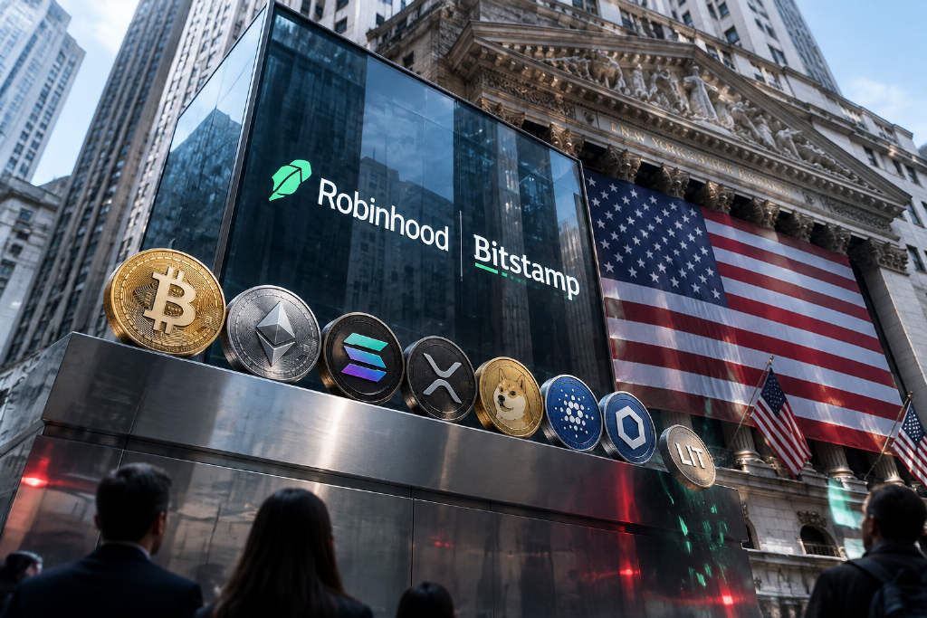 Robinhood taps Bitstamp for U.S. perpetuals, sending Lighter’s LIT down nearly 20%