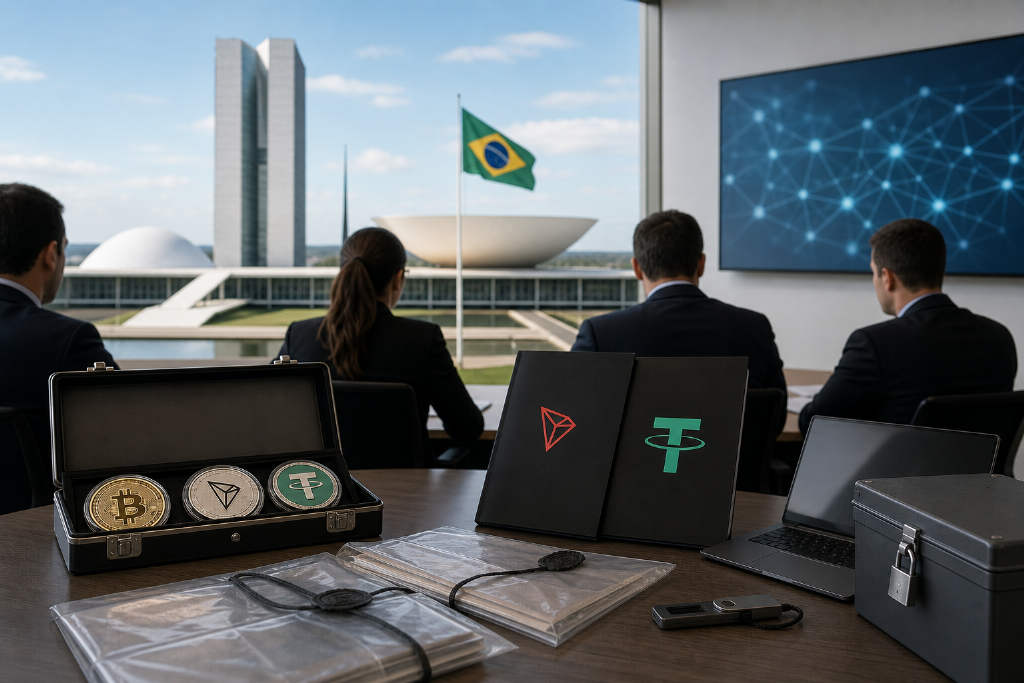 巴西 CNMP 联合波场与 Tether 开展加密资产追缴培训