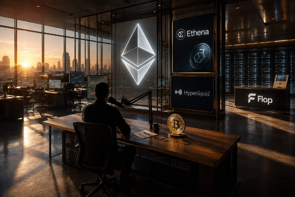 Arthur Hayes:BTC 58000 是周期底,ETH 为头号重仓并看多 Ethena