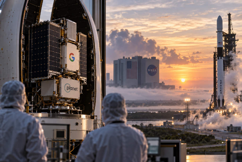 SpaceX 计划发射搭载 Google TPU 的 Planet Labs 卫星