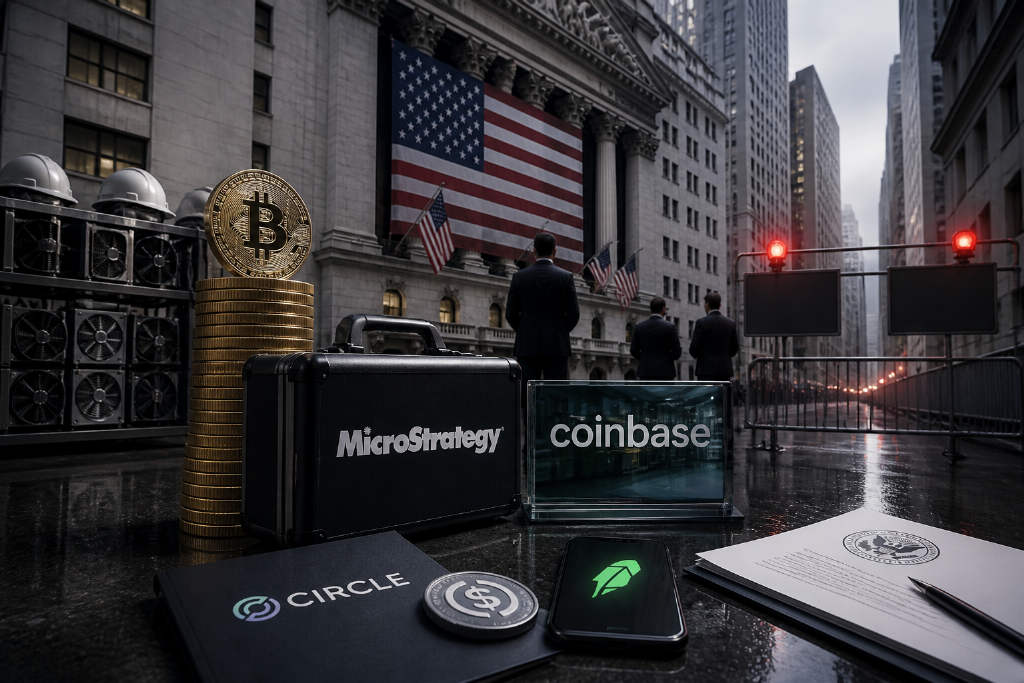 BTC 周涨约 24% 后,加密概念股谁的杠杆最强