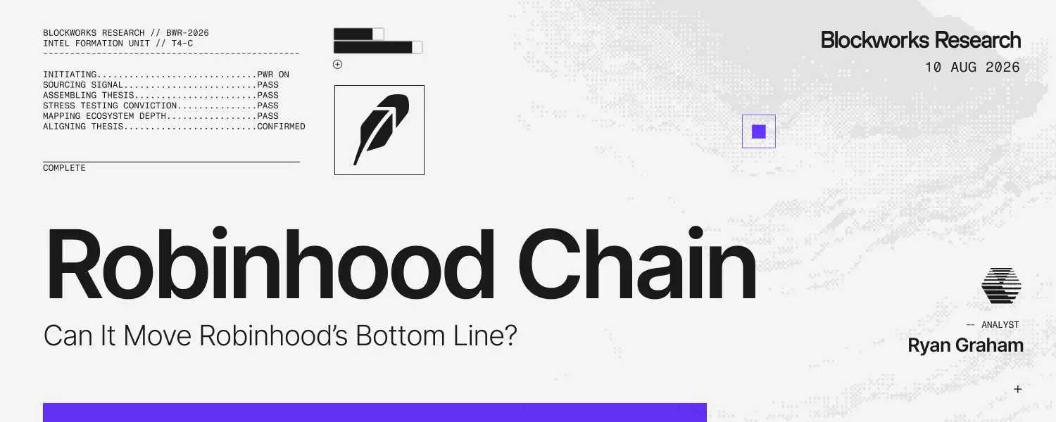 Can Robinhood Chain become Robinhood’s next growth engine? Early traction is strong, but the revenue gap is still large
