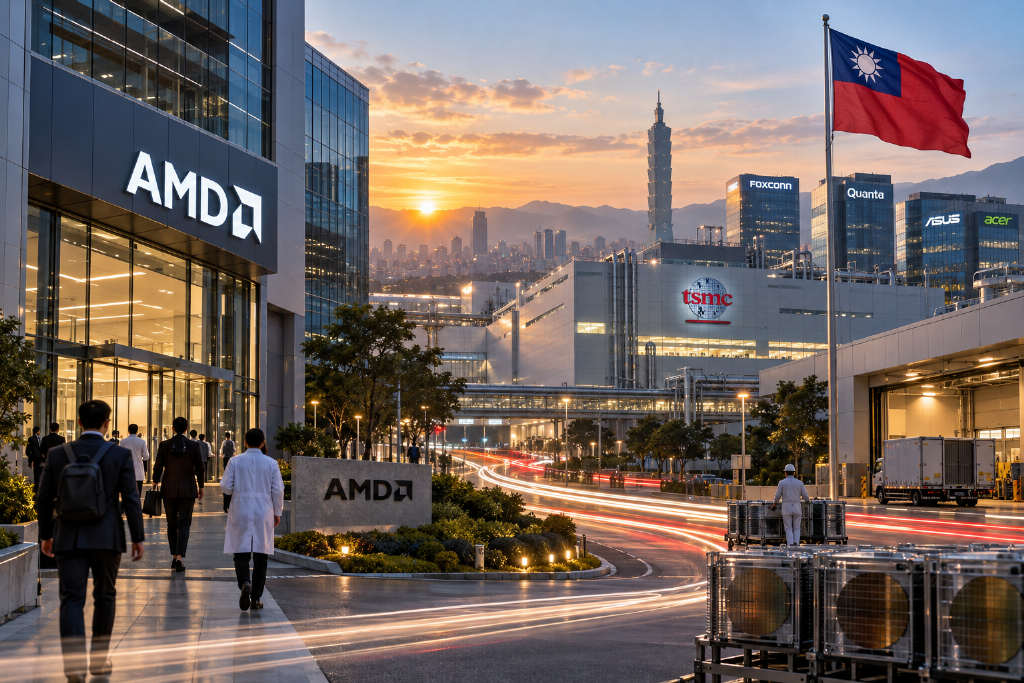 苏姿丰称 AMD 将加码在台 100 亿美元投资