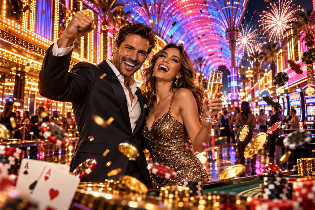 Four Queens Casino Fremont Street Las Vegas NV:固定位置与直线距离一览