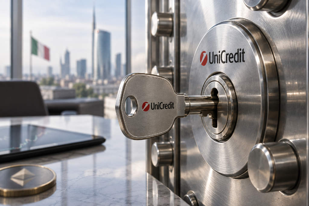UniCredit评估加密托管与经纪业务,已启动技术供应商遴选