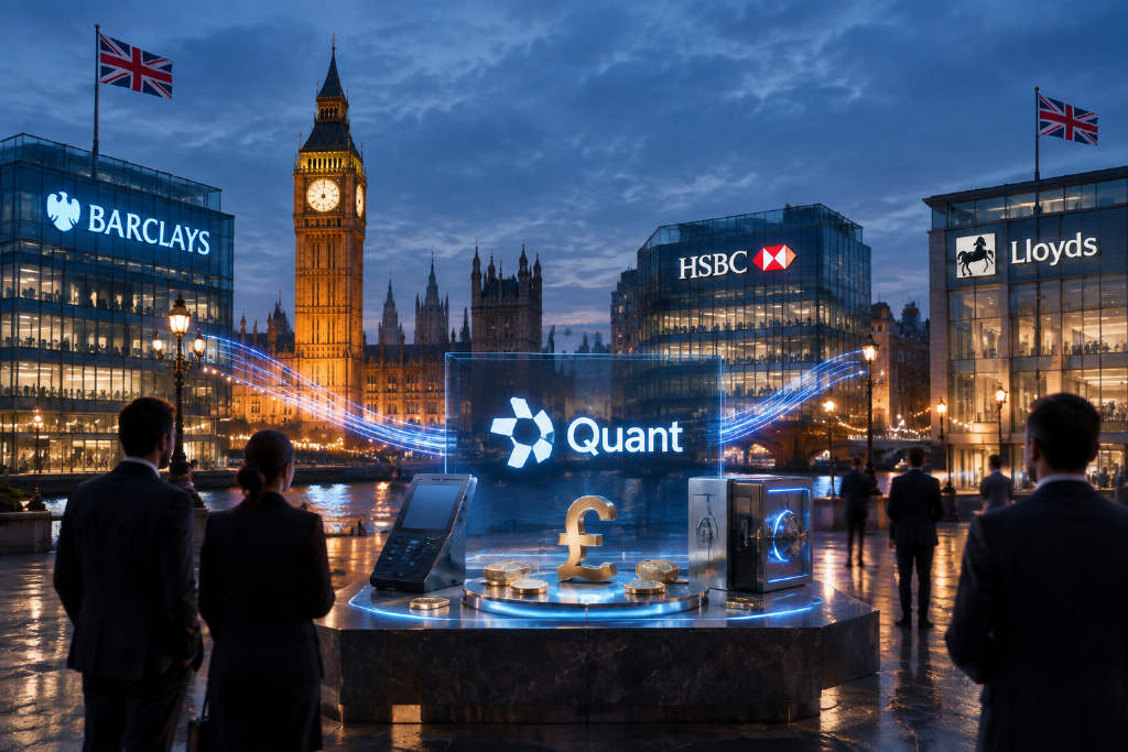 QNT jumps about 300% as TCH picks Quant, putting tokenized bank deposits in focus