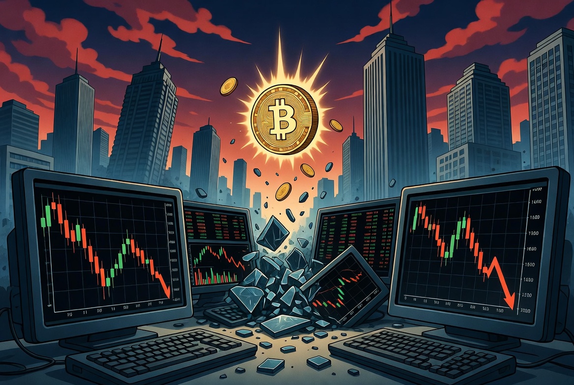 US Stocks Lose Over $1 Trillion in a Day as Bitcoin Drops Below $69,000 and Ether Falls to $2,043