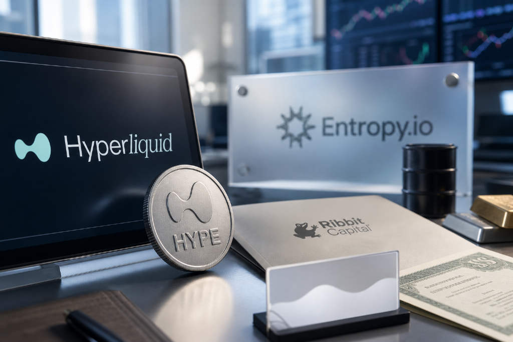 Entropy.io完成 1400 万美元融资并获 4000 万美元 HYPE 质押支持