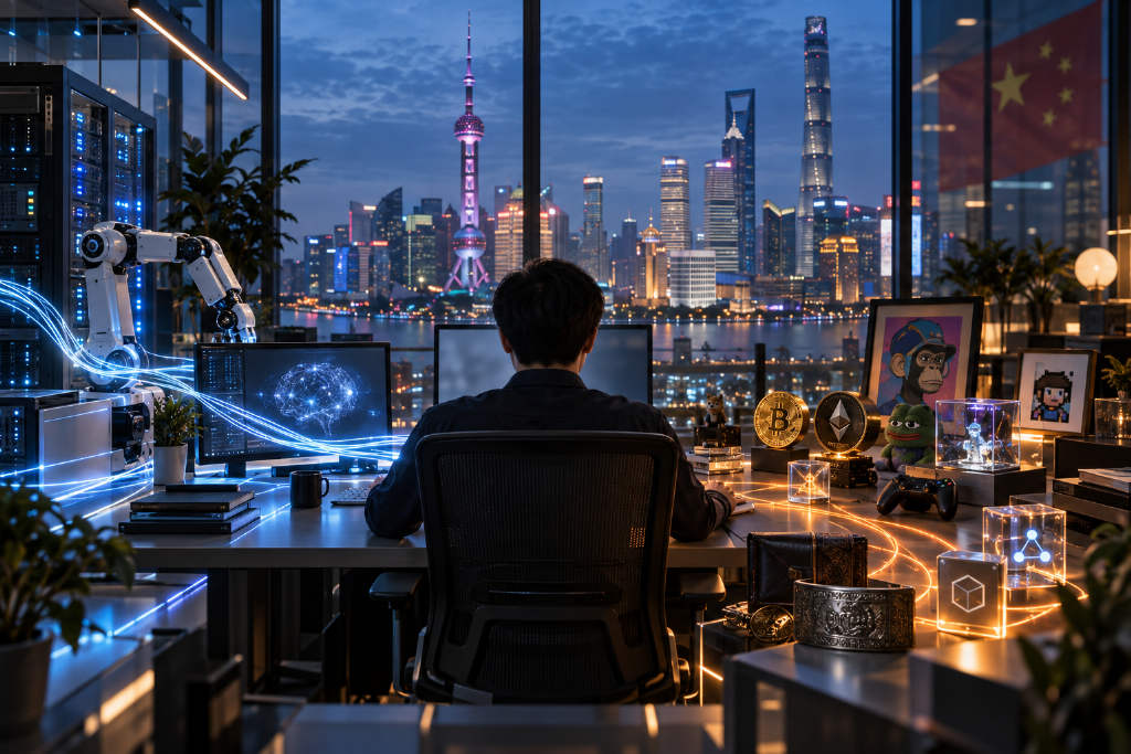 AI boosts output, but crypto reshapes production relations, Foresight article argues