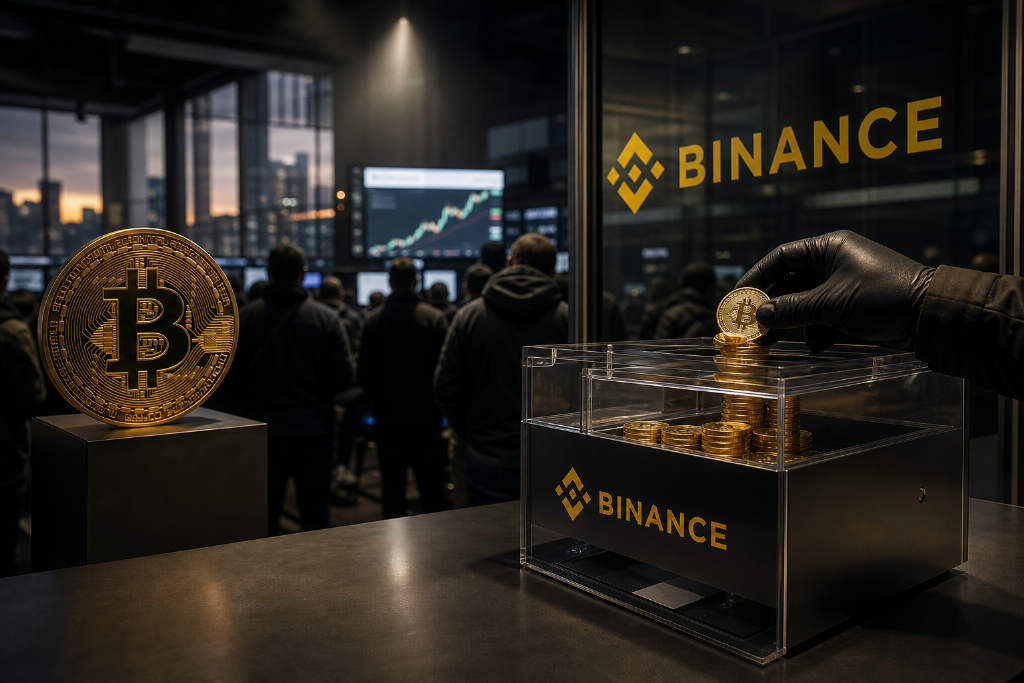 短线资金集中转入 Binance,比特币流入量创 2 月以来新高