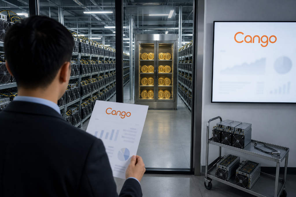 Cango 二季度营收 5080 万美元,持有 1056 枚比特币