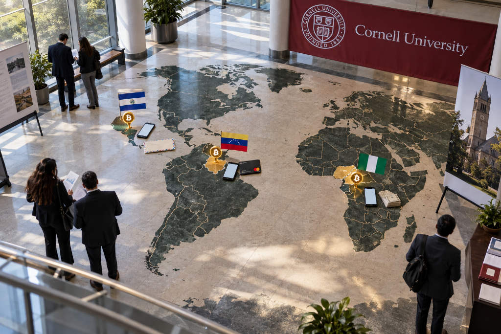 Cornell University Bitcoin Adoption Index: El Salvador, Venezuela, Nigeria Lead in Ownership
