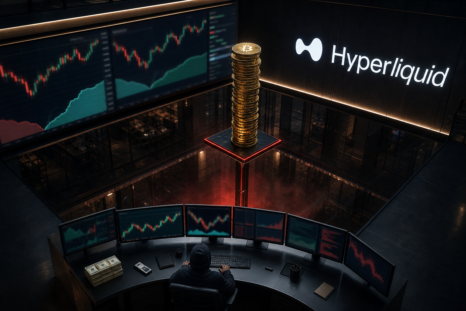 巨鲸新建钱包存入15.3万美元,40倍杠杆做多97.92枚BTC