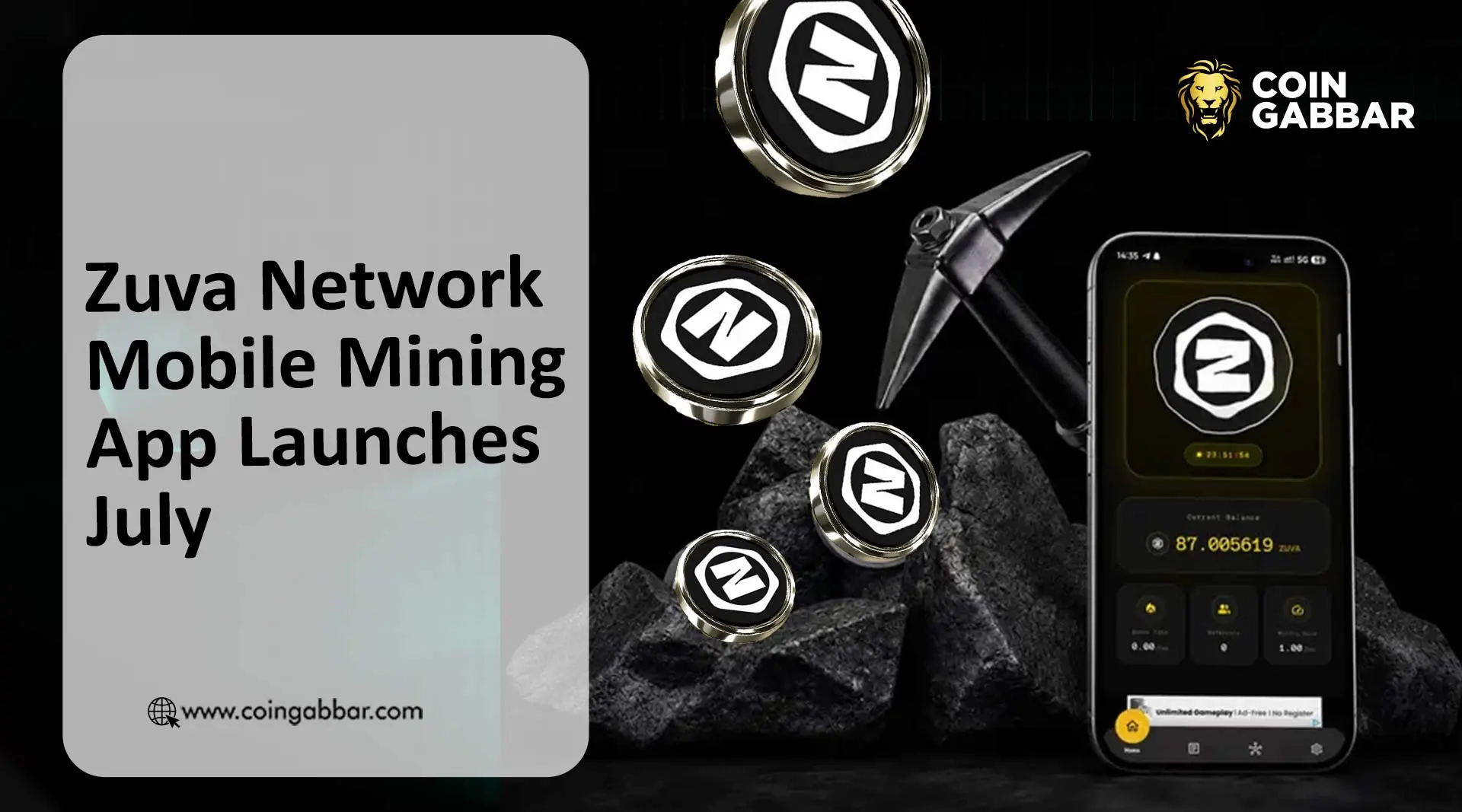 Zuva Network Launches Mobile Mining App Tomorrow, Token Supply Fixed at 100 Billion