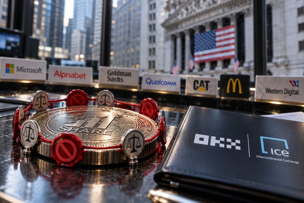 Microsoft, Alphabet, and Goldman Sachs join objections to OKXICE tokenized stock venue