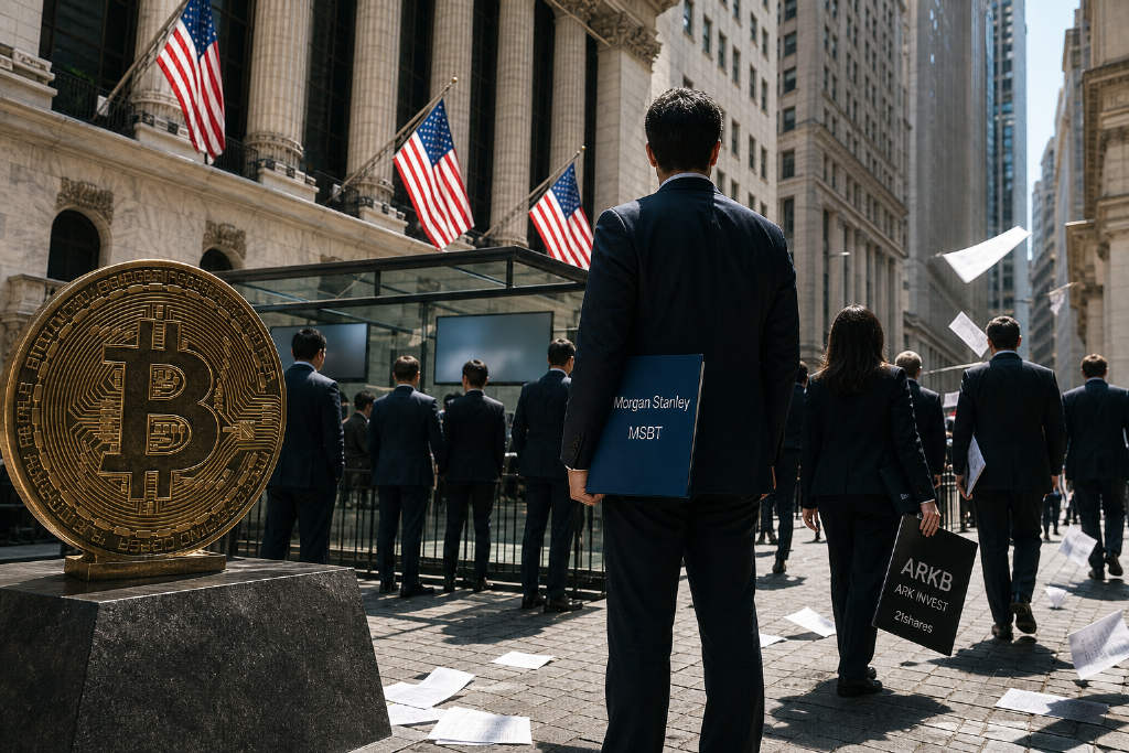 Bitcoin Spot ETFs Record $202M Daily Net Outflow; MSBT Leads Inflows, ARKB Tops Outflows