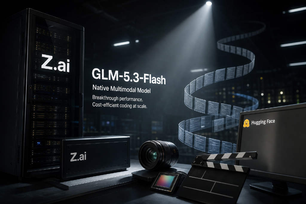 Z.ai 推出 GLM-5.3-Flash,支持百万令牌上下文与多模态输入